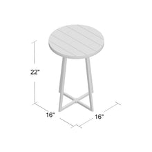 Load image into Gallery viewer, Tisbury Solid Wood Cross Legs End Table 3283RR
