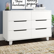 Load image into Gallery viewer, Tito 45&#39;&#39; Wide 6 Drawer Double Dresser
