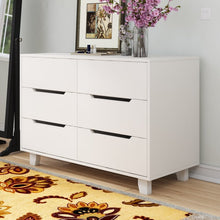 Load image into Gallery viewer, Tito 45&#39;&#39; Wide 6 Drawer Double Dresser
