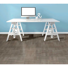 Load image into Gallery viewer, Tivoli Wood 12" x 12" x 1.2mm Luxury Vinyl Tile in Gray, (Set of 2)
