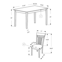 Load image into Gallery viewer, Tjard 4 - Person Walnut Solid Wood Dining Set
