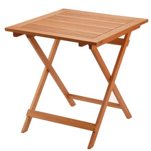 Load image into Gallery viewer, Tobias Eucalyptus Solid Wood 4 - Person Bistro Table
