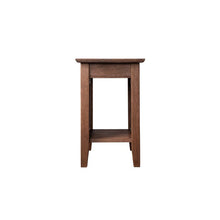 Load image into Gallery viewer, Burnt Amber Tolleson Solid Wood End Table with Storage (SB684)
