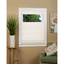 Load image into Gallery viewer, 35&quot; W x 64&quot; L Alabaster Top Down Bottom Up Room Darkening Roman Shade, (Set of 2)

