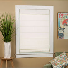 Load image into Gallery viewer, 35&quot; W x 64&quot; L Alabaster Top Down Bottom Up Room Darkening Roman Shade, (Set of 2)
