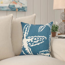 Load image into Gallery viewer, Toro Starfish Linen Throw Pillow
