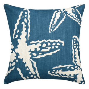 Toro Starfish Linen Throw Pillow