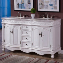Load image into Gallery viewer, Torrey 60&quot; Double Bathroom Vanity Set
