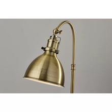 Load image into Gallery viewer, Towcester 20&quot; Antique Brass Desk Lamp
