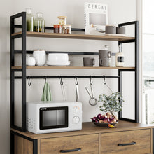 Load image into Gallery viewer, Towerside Wood Standard Baker&#39;s Rack with Microwave Compatibility
