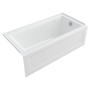 2545102.020 Town Square S 60" x 30" Alcove Soaking Fiberglass Bathtub SB2216