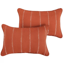 Load image into Gallery viewer, Townsend Outdoor Pillow Cover &amp; Insert, 12&quot; x 18&quot;, (Set of 2)
