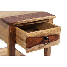 Load image into Gallery viewer, Traci 23&#39;&#39; Tall Solid Wood End Table with Storage
