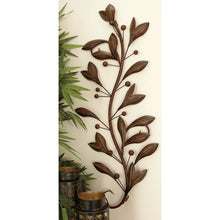 Load image into Gallery viewer, 36&quot; H x 14&quot; W Traditional 2 Piece Leaf And Berry Wall Décor Set
