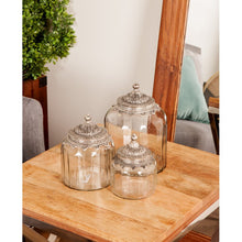 Load image into Gallery viewer, Traditional 3 Piece Storage Jar Set SP105
