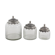 Load image into Gallery viewer, Traditional 3 Piece Storage Jar Set SP105
