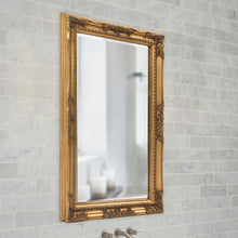 Load image into Gallery viewer, Antique Gold Traditional Beveled Accent Mirror (SB957)
