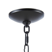 Load image into Gallery viewer, Black Ralls 6-Light Candle Style Classic / Traditional Chandelier MRM1747
