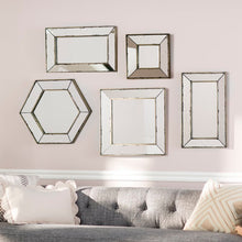 Load image into Gallery viewer, Traditional Square Glass Wall Mirror GL505
