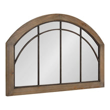 Load image into Gallery viewer, Treadwell Traditional Beveled Distressed Accent Mirror Rustic Brown #1543HW
