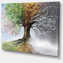 Load image into Gallery viewer, Tree with Four Seasons - Graphic Art Print #1252HW
