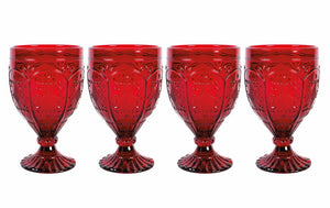 12 oz. Glass Goblet (set of four) #9133