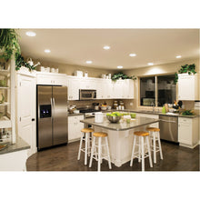 Load image into Gallery viewer, Maxim 57668WTBK Trim LED 9 inch Black Flush Mount Ceiling Light (Set of 3) GL1840
