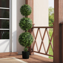 Load image into Gallery viewer, Triple Ball Boxwood Topiary in Pot #2181HW
