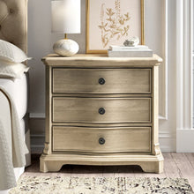 Load image into Gallery viewer, Troutt 29.75&#39;&#39; Tall 3 Drawer Solid Wood Bachelor&#39;s Chest in Mixture Between Taupe And Gray

