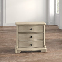 Load image into Gallery viewer, Troutt 29.75&#39;&#39; Tall 3 Drawer Solid Wood Bachelor&#39;s Chest in Mixture Between Taupe And Gray
