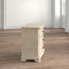 Load image into Gallery viewer, Troutt 29.75&#39;&#39; Tall 3 - Drawer Solid Wood Bachelor&#39;s Chest in Gray
