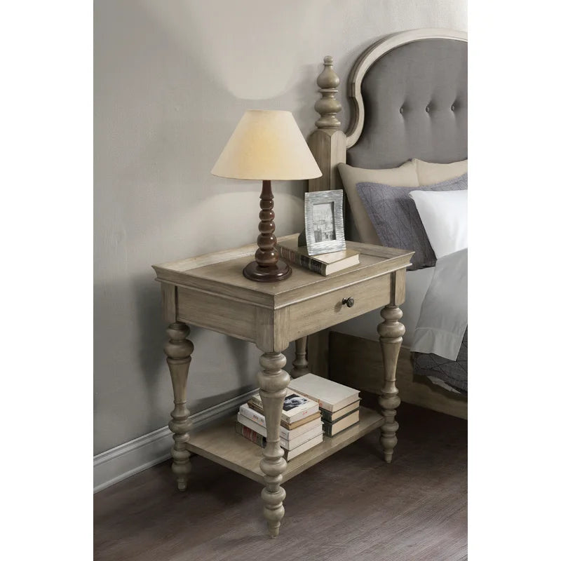 Kelly Clarkson Home Troutt Solid Wood Nightstand