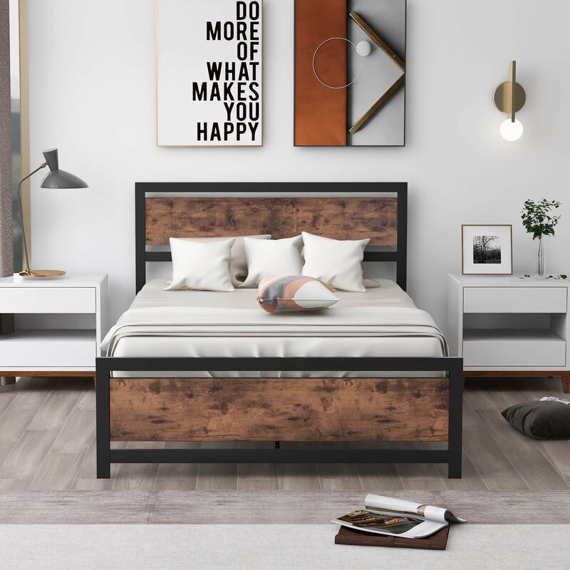Troy Platform Bed full