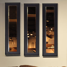 Load image into Gallery viewer, 37.5&quot; H x 9.5&quot; W Black Truluck Farmhouse Accent Mirror 1056AH
