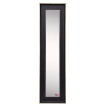 Load image into Gallery viewer, 37.5&quot; H x 9.5&quot; W Black Truluck Farmhouse Accent Mirror 1056AH
