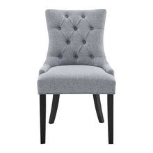 Load image into Gallery viewer, Tufted Linen Side Chair (Set of 2)
