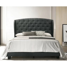 Load image into Gallery viewer, Tufted Upholstered Low Profile Standard Bed queen
