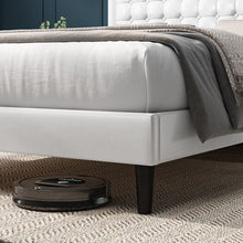 Load image into Gallery viewer, Tufted Upholstered Platform Bed with Adjustable Headboard, Queen

