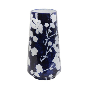 12" H x 6" W x 6" D Turberville Blue 12'' Indoor / Outdoor Ceramic Table Vase