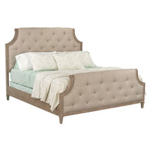 Load image into Gallery viewer, TUSCANY QUEEN UPHOLSTERED PANEL BED HEADBOARD ONLY #1460HW
