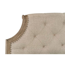 Load image into Gallery viewer, TUSCANY QUEEN UPHOLSTERED PANEL BED HEADBOARD ONLY #1460HW

