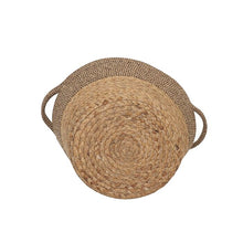 Load image into Gallery viewer, Tweed Wicker Basket #AD180
