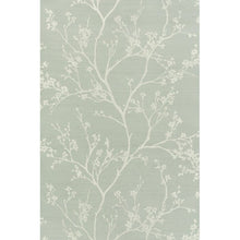 Load image into Gallery viewer, Twiggy Grass Cloth Floral Wallpaper, (4 Rolls)
