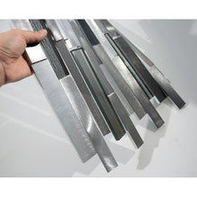 Load image into Gallery viewer, Gray Twilight Random Sized Linear Mosaic Tile MRM3732 (4 boxes)
