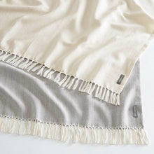 Load image into Gallery viewer, Twill Fringe Cotton Throw EC1325
