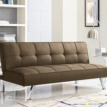 Load image into Gallery viewer, Twin 66.1&quot; Tufted Back Convertible Sofa 7798
