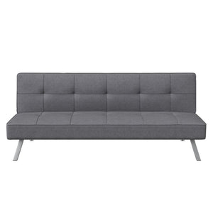 Twin 66.1" Wide Tufted Back Convertible Sofa MRM971