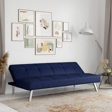 Load image into Gallery viewer, Twin 66.1&#39;&#39; Wide Tufted Back Convertible Sofa
