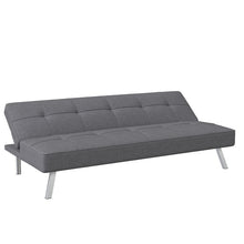 Load image into Gallery viewer, Twin 66.1&#39;&#39; Wide Tufted Back Convertible Sofa 2185AH
