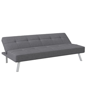 Twin 66.1'' Wide Tufted Back Convertible Sofa 2185AH